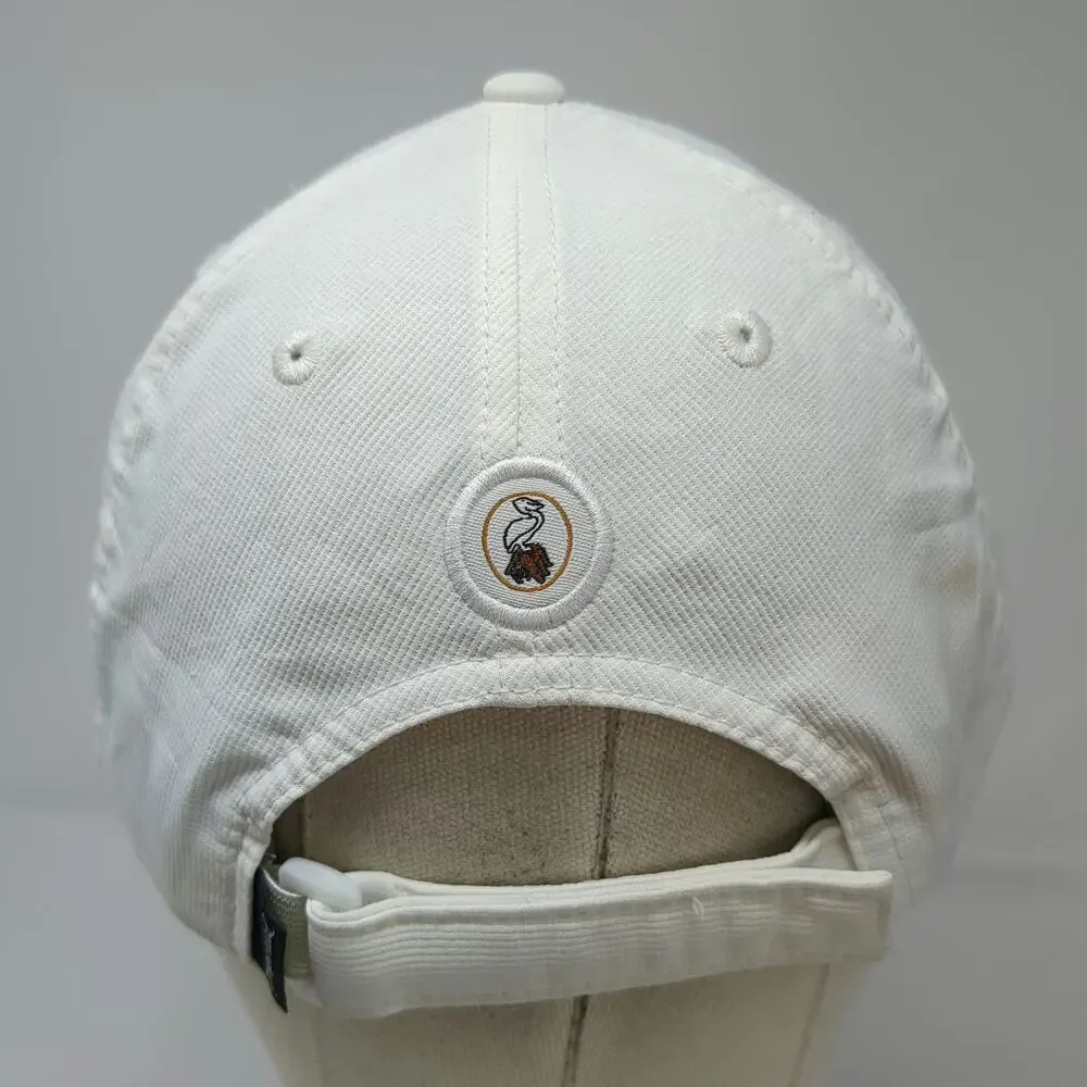 Imperial LTC White Baseball Cap One Size Slideback US Flag Bird Performance Hat